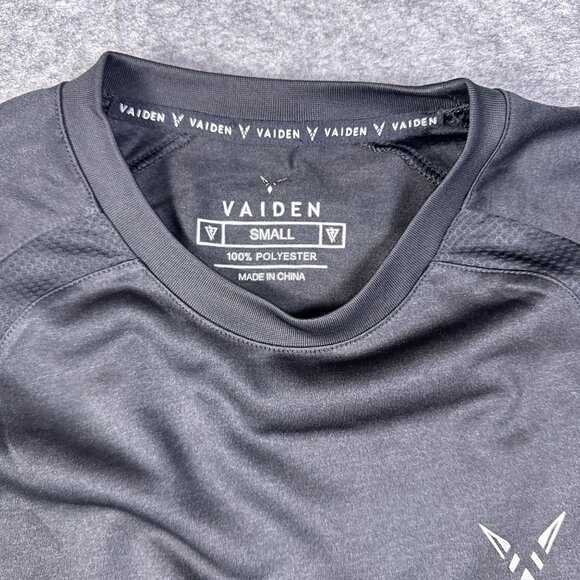 Vaiden T Shirt Mens Small Black Performance Athleisure Tactical Tech - Picture 8 of 13